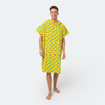 Tropisk Kiwi Towel Poncho