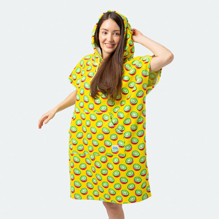 Tropisk Kiwi Towel Poncho