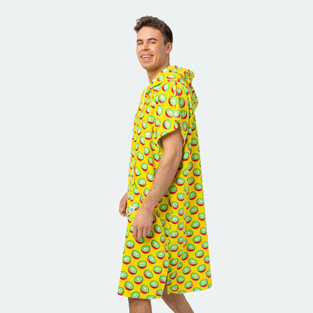 Tropisk Kiwi Towel Poncho